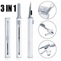 3 in 1 Sliding Cleaning Pen for  Earphones Brush for Airpods 3 Pro Series Case Headsets Cleaners Earbuds Cleaning Tools
