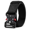 Genuine Tactical Belt Quick Release Outdoor Military Belt Soft Real Nylon Sports Accessories Men And Women Black Belt