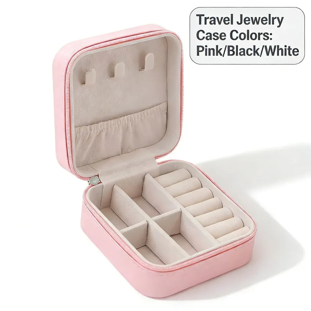 Stackable Desktop Organizer, Double Layer Storage Shelf for Cosmetics Stationery Office, White black Pink, Compact Design