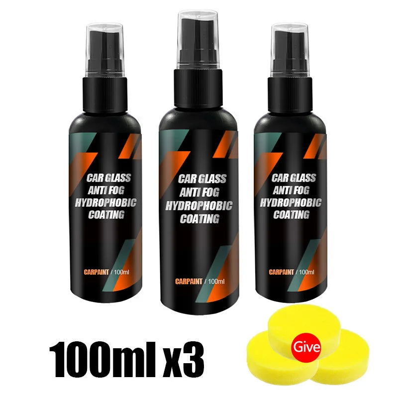 Car Water Repellent Spray Anti Rain Coating For Cars Glass Hydrophobic Anti-rain Liquid Windshield Mirror Mask Auto Chemical Age