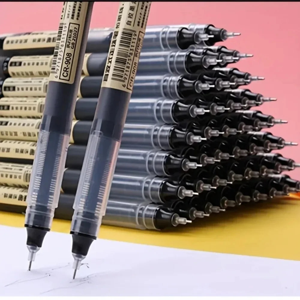 10 Pcs Color Gel pens.Quick Drying Large Capacity，0.5mm, suitable for Students, Note-taking, Marking, Drawing, Bookkeeping.