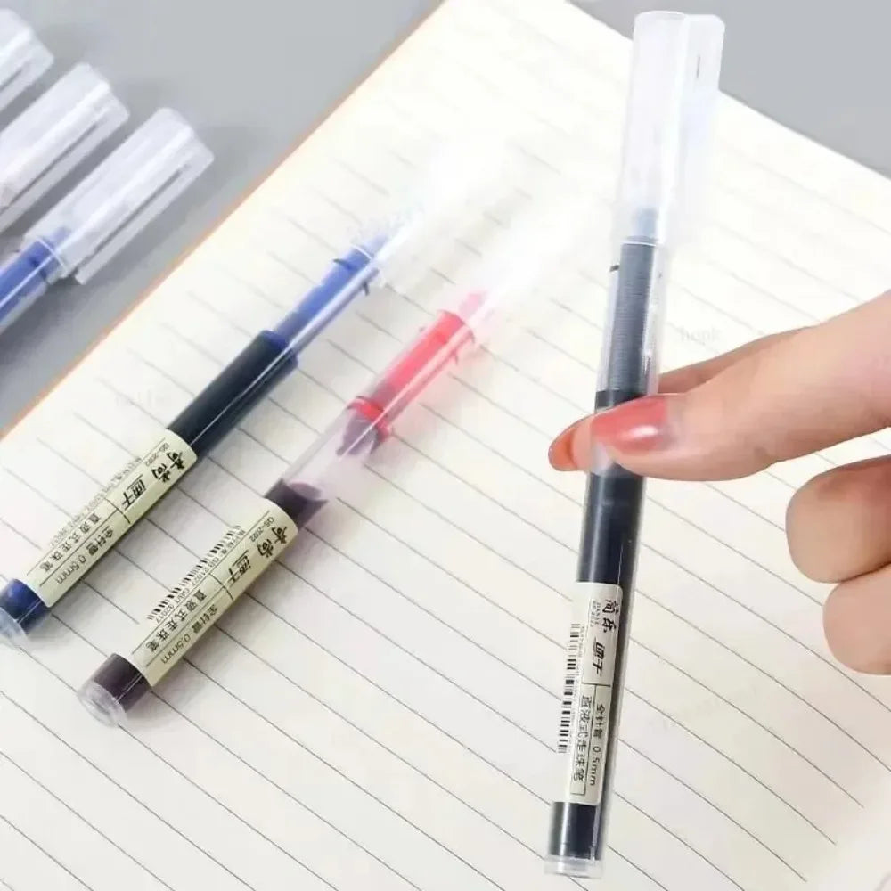 10 Pcs Color Gel pens.Quick Drying Large Capacity，0.5mm, suitable for Students, Note-taking, Marking, Drawing, Bookkeeping.