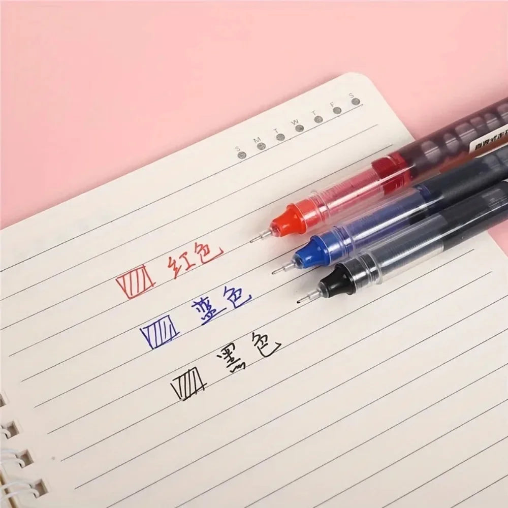 10 Pcs Color Gel pens.Quick Drying Large Capacity，0.5mm, suitable for Students, Note-taking, Marking, Drawing, Bookkeeping.