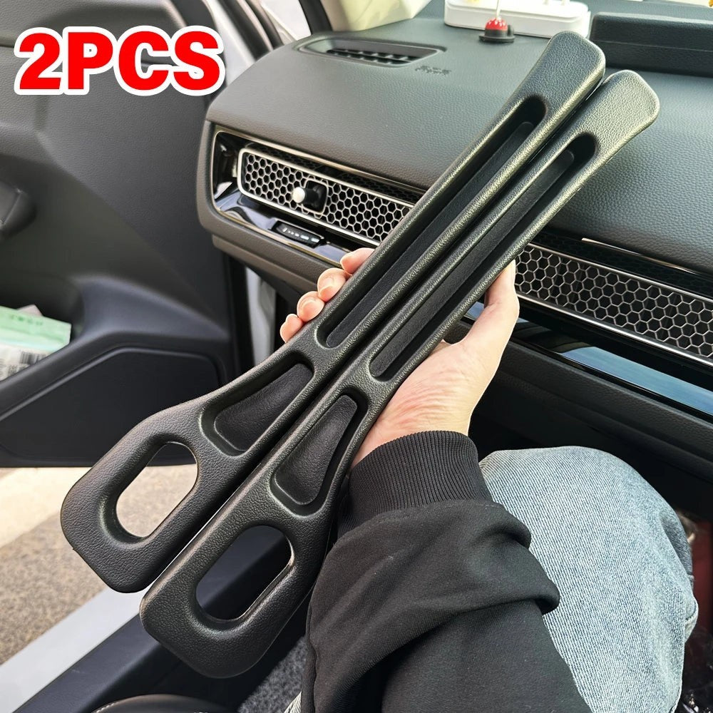 Variedad Online organizador de huecos para asientos de coche, negro, de plástico, para evitar que objetos caigan al suelo.